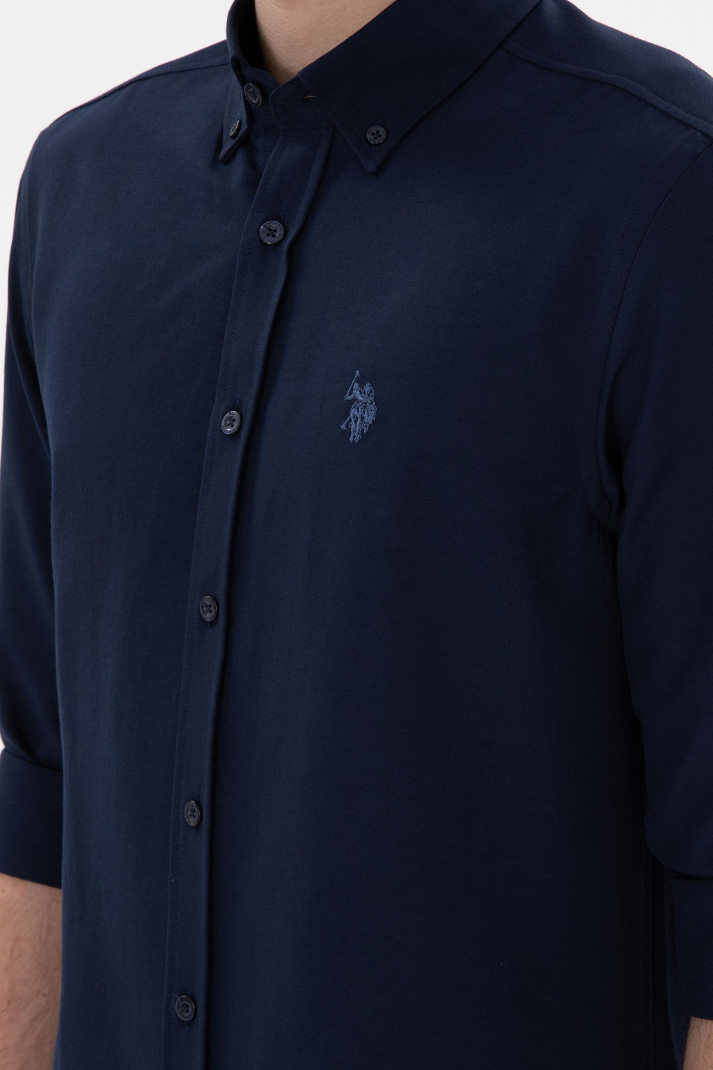 Erkek Lacivert Uzun Kollu Basic G_mlek Sepette S_rpriz _ndirim - U.s. polo assn фото 7