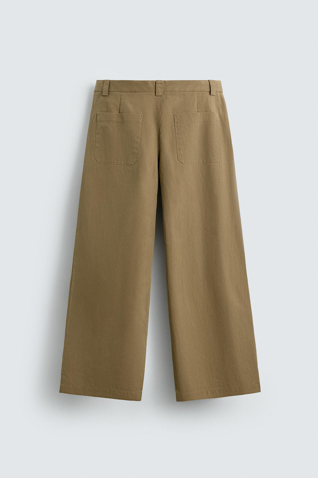 BARREL FIT PLEATED TROUSERS - Zara фото 16