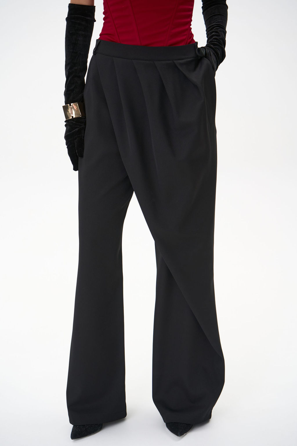 Брюки Шарлиз (чёрный) - Эльза фото 10