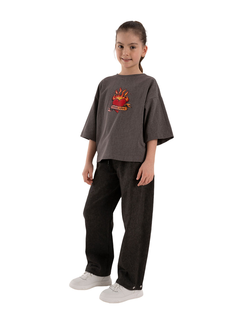 Брюки для девочки О67081 - Карамелли фото 3