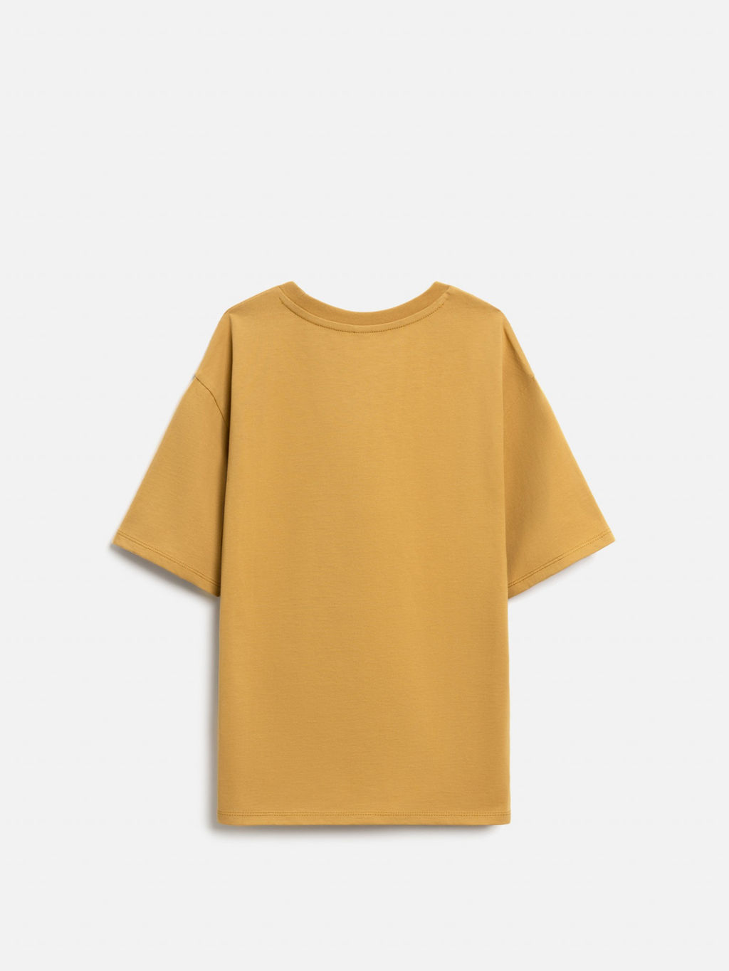 ACOOLA / Футболка детская для мальчиков Siple горчичный  фото 2