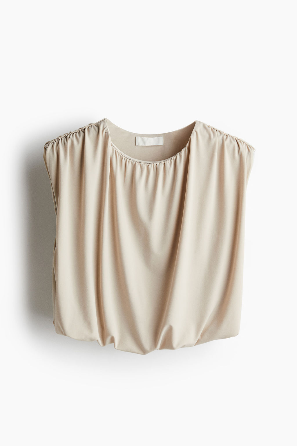 Top cropped drapeado - H&m фото 3