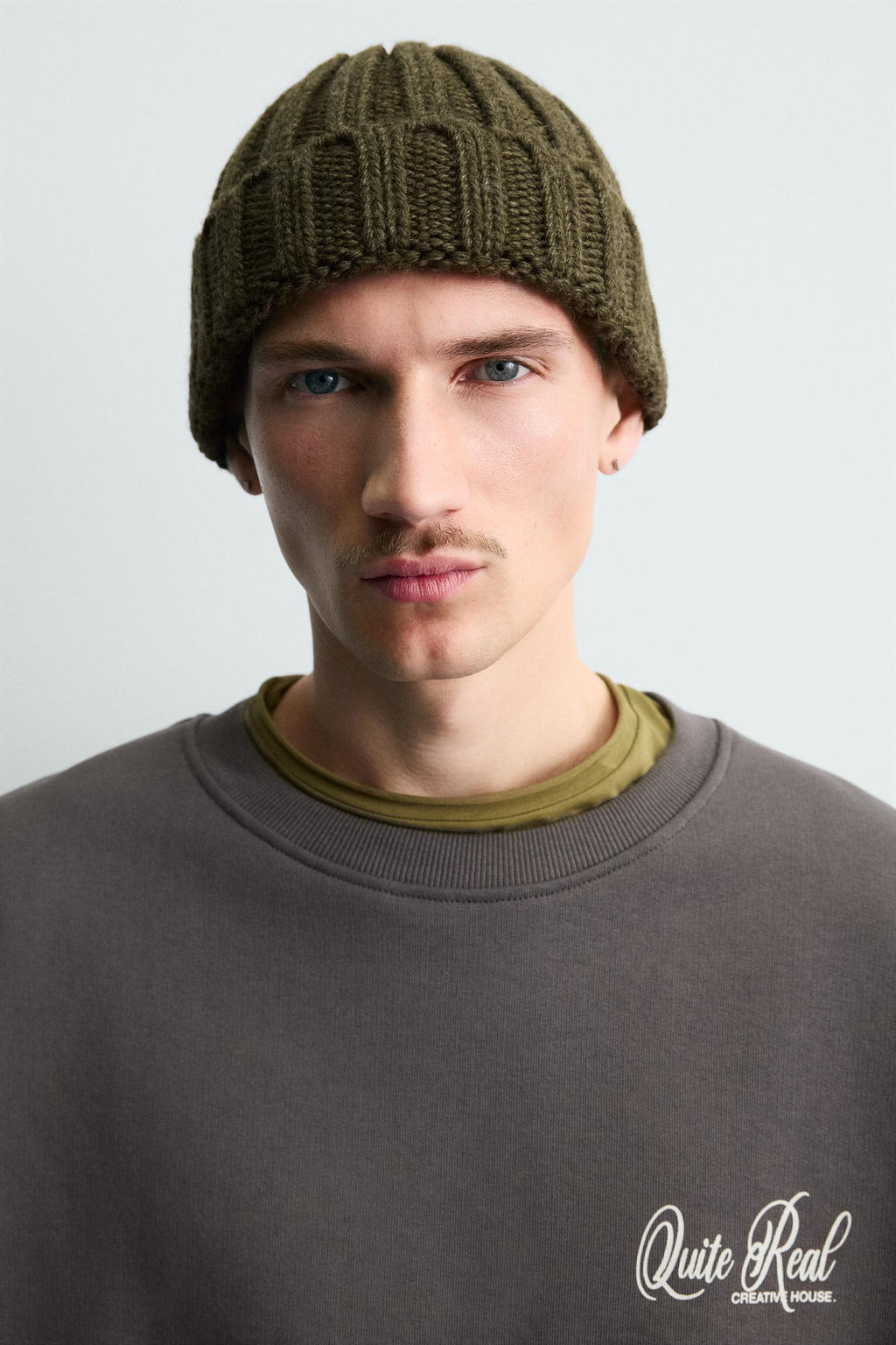 PRINTED CREW NECK SWEATSHIRT - Zara фото 6