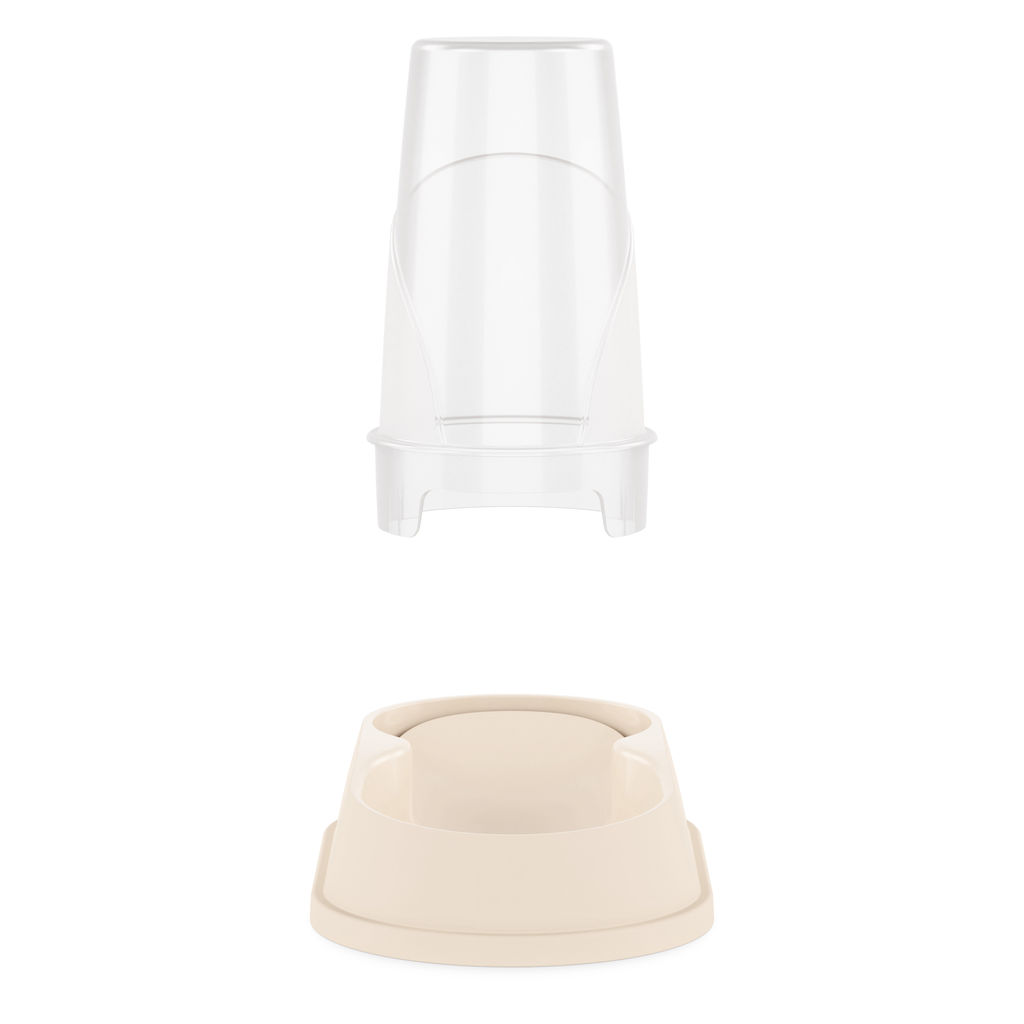 Автокормушка и автопоилка ALTA для кошек и собак 1,5л (бежевый) М8718 - Альтернатива фото 5