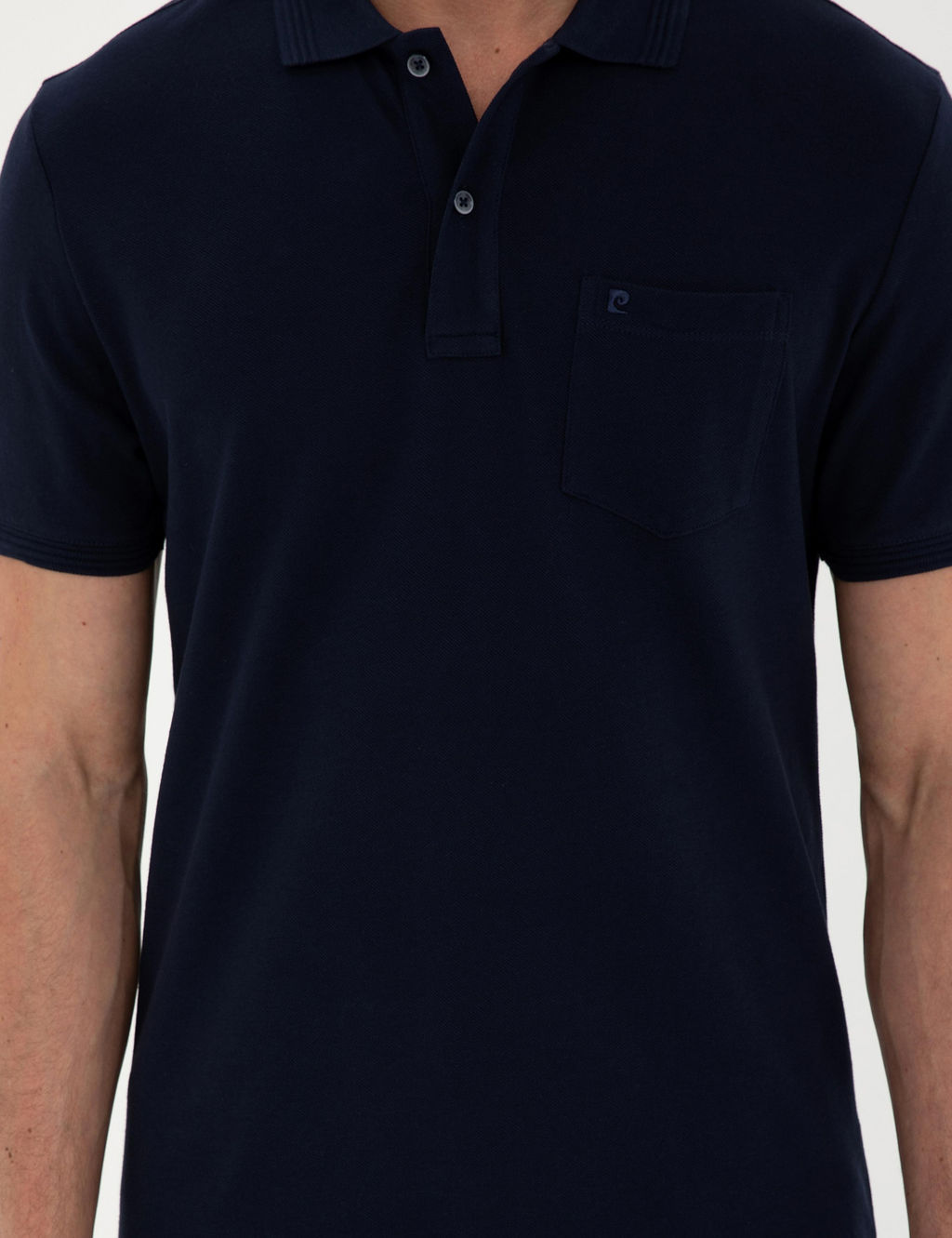 Lacivert Regular Fit Basic Ti__rt - Pierre cardin фото 13