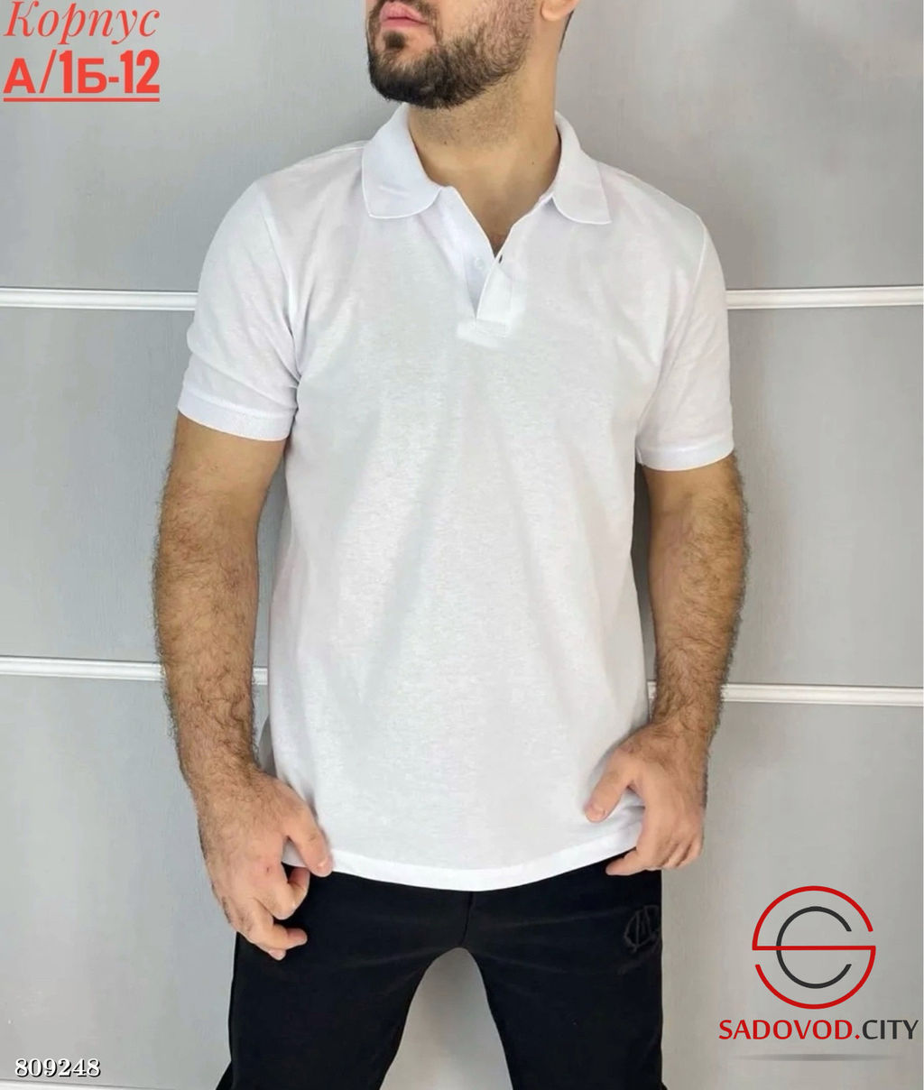 Футболка-поло для мужчин - Bruno фото 4