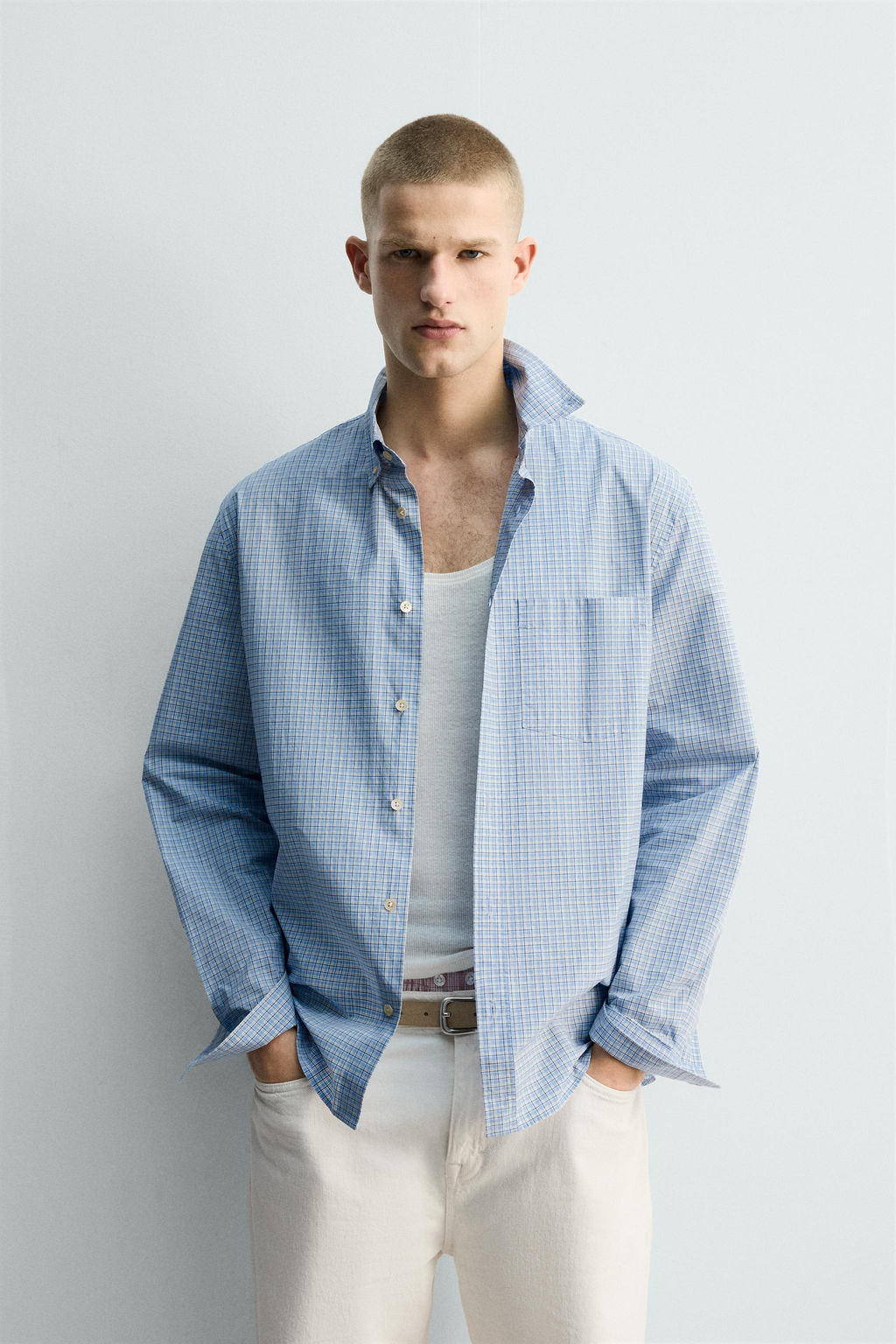 LIMITED EDITION CHECK SHIRT - Zara фото 11