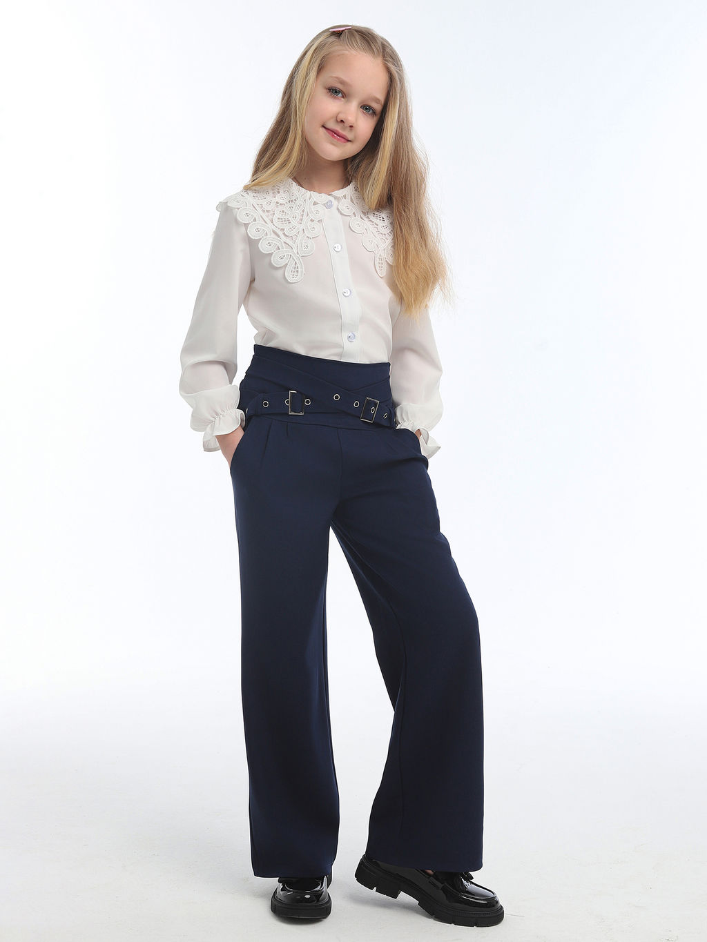Брюки для девочек - Синий мир фото 6