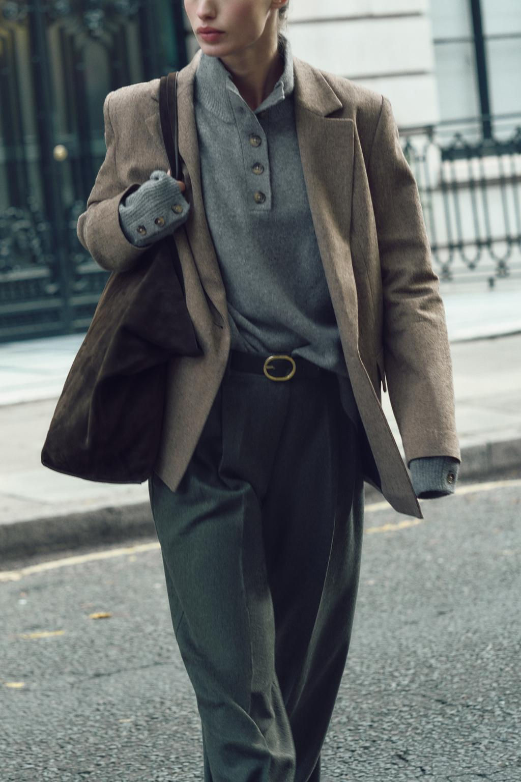 SINGLE-BUTTON BLAZER - Zara фото 3