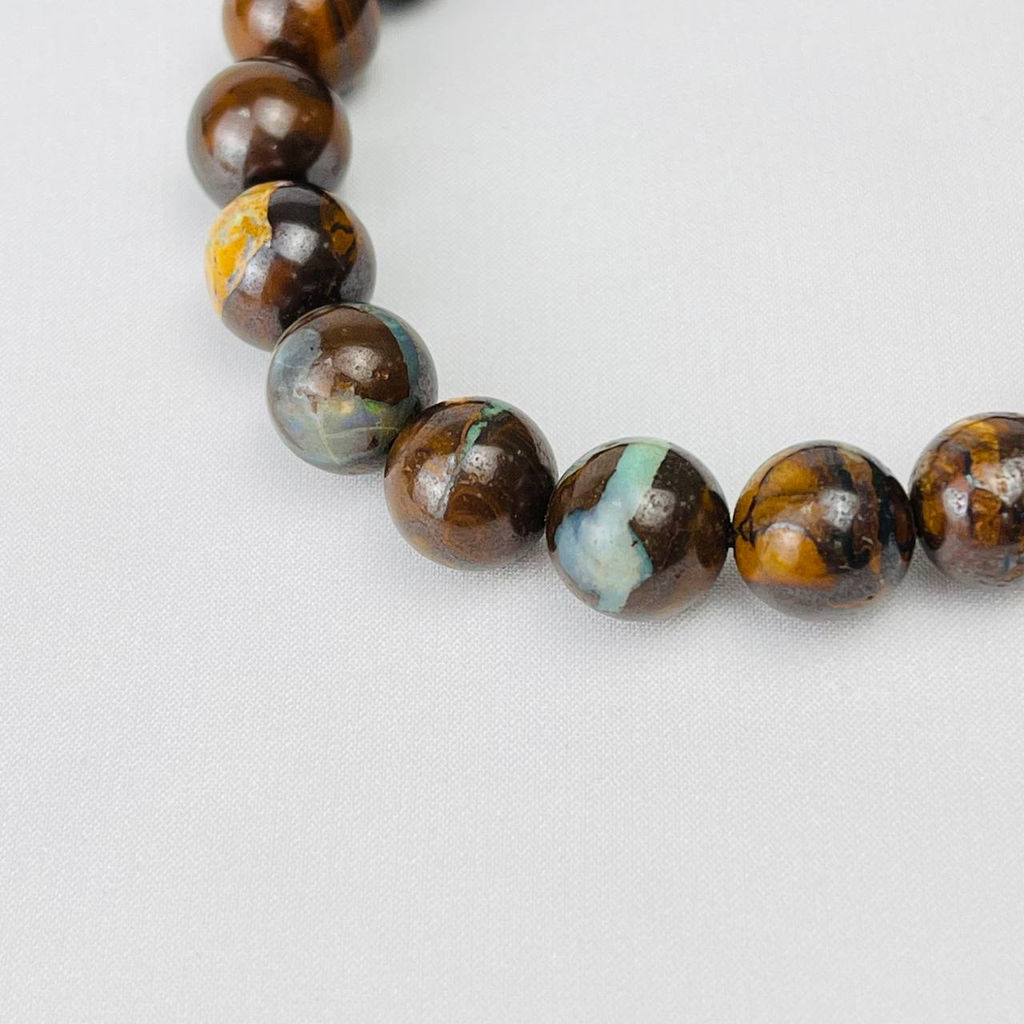 Браслет из древесного Опала 18 см