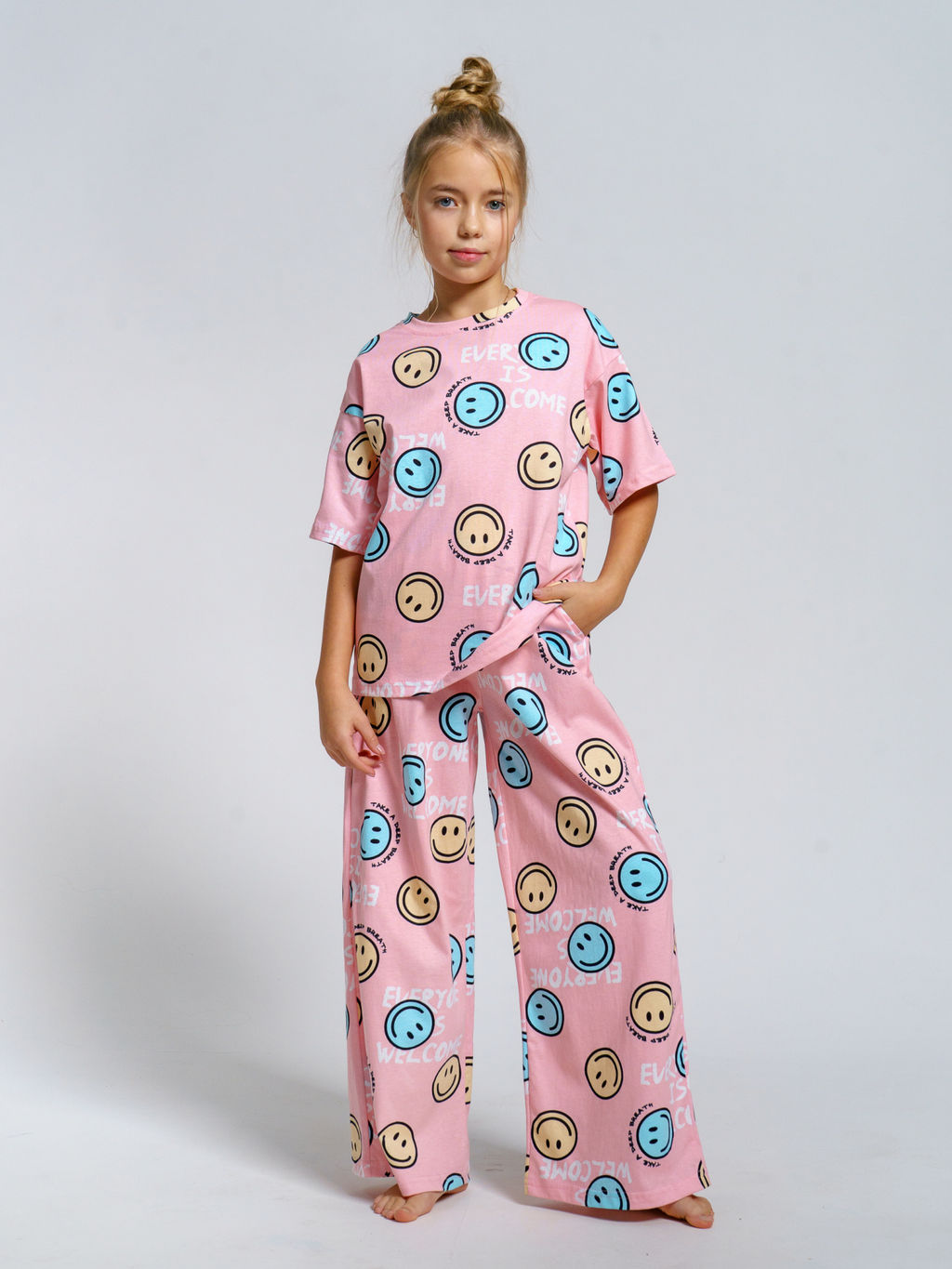 961Д Пижама детская "Смайлики"
