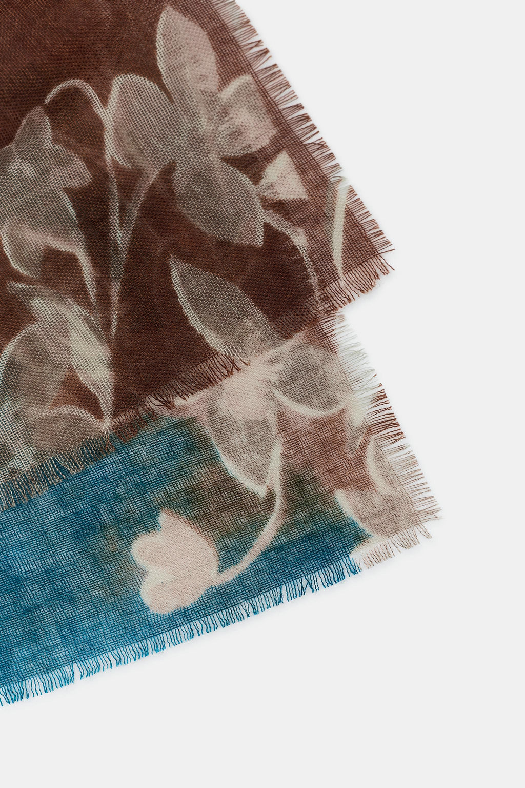 FLORAL PRINT SCARF - Zara фото 10