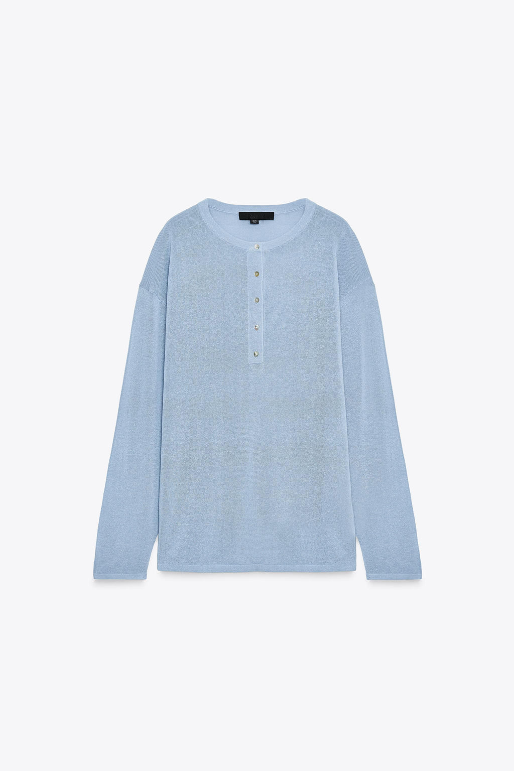 OVERSIZED PLAIN KNIT SWEATER - Zara фото 7