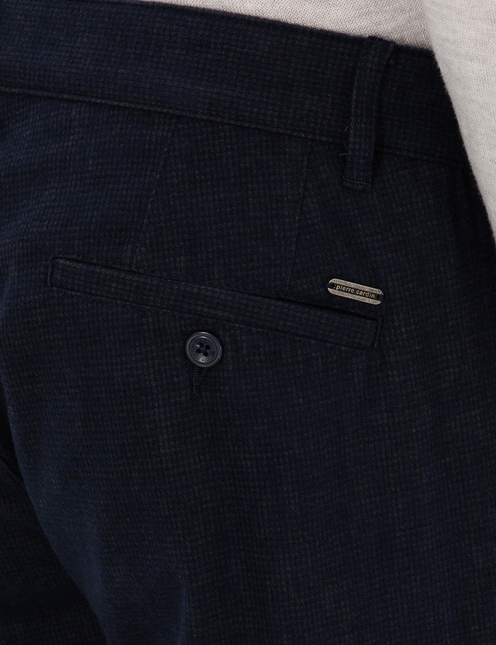 Lacivert Slim Fit Kanvas Pantolon - Pierre cardin фото 6