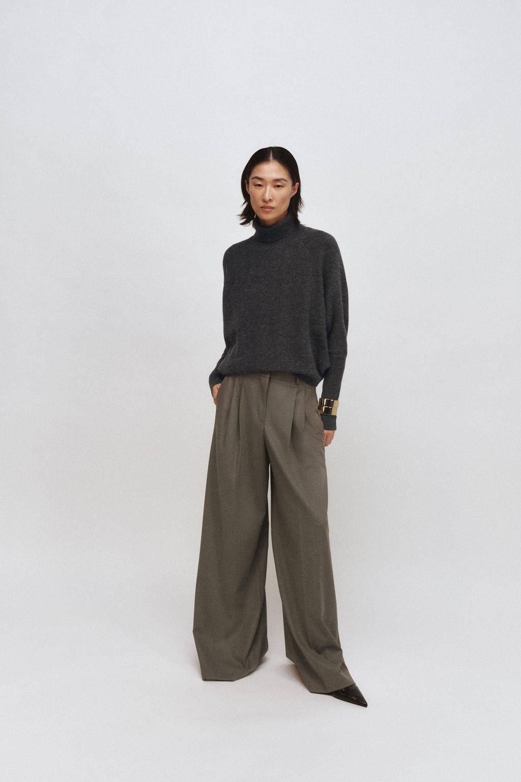 BATWING SLEEVE KNIT JUMPER - Zara фото 16