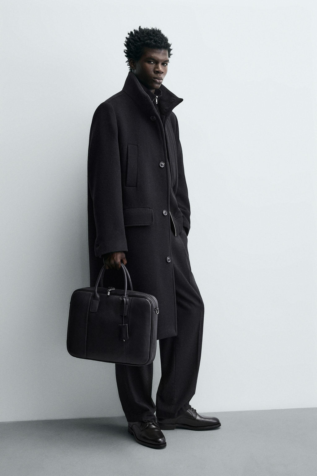 LEATHER BRIEFCASE - Zara фото 11