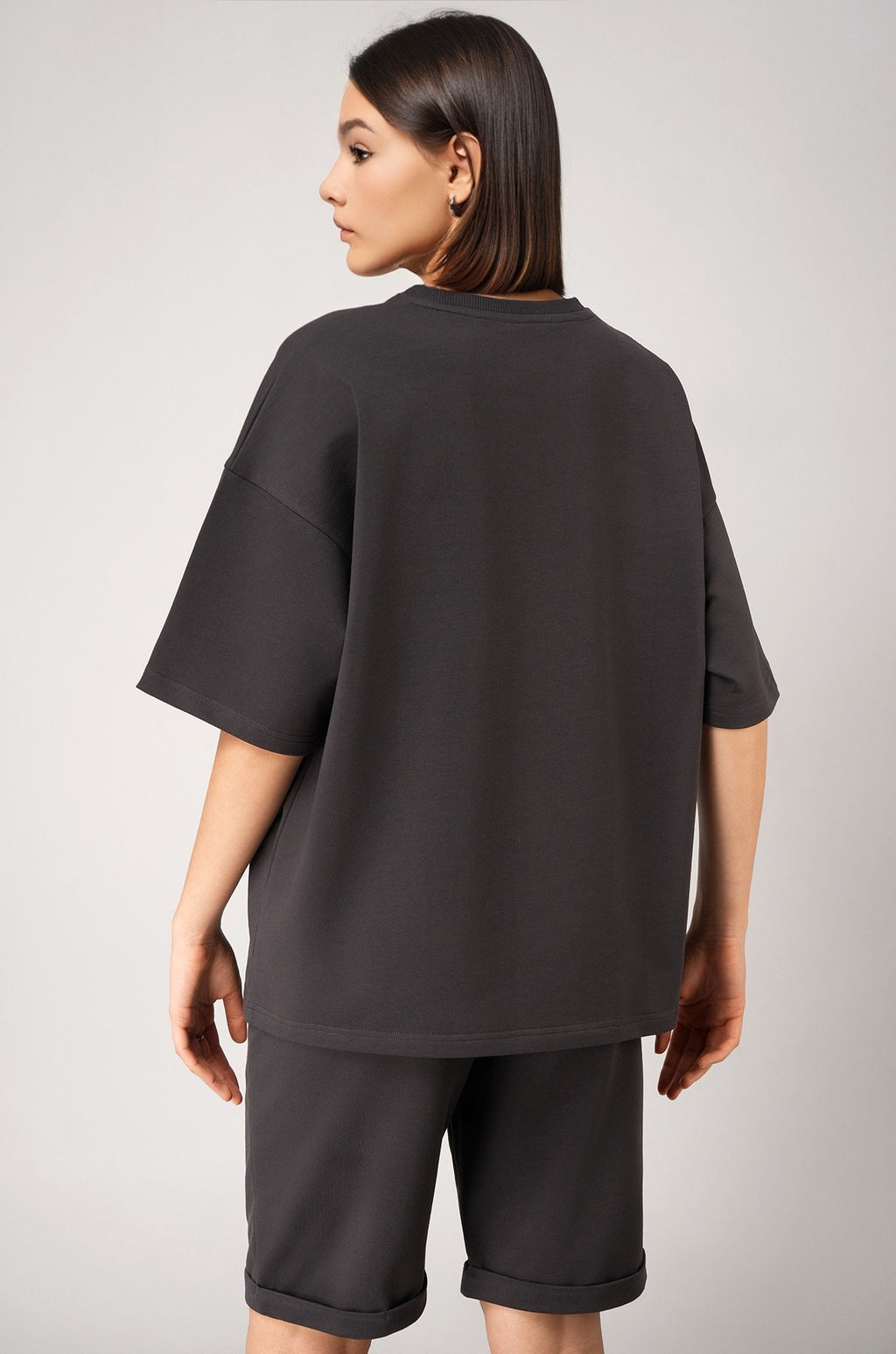 Женский костюм с шортами из футера двухнитки Happyfox  фото 9