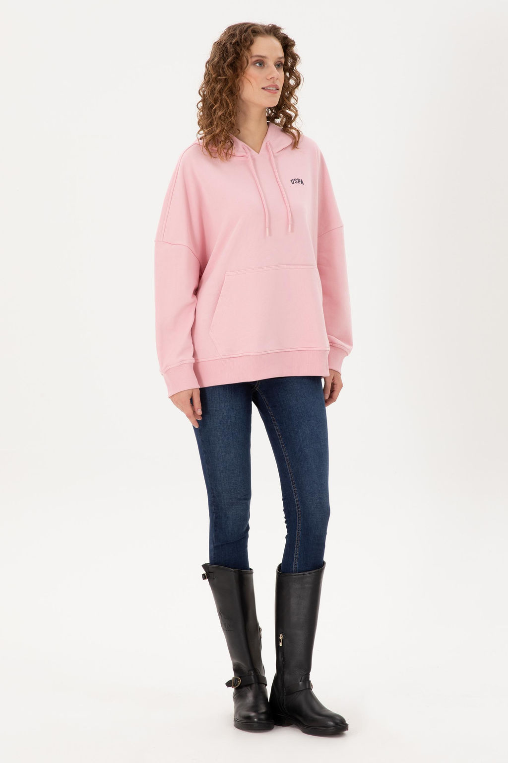 Женский базовый свитшот Powder Неожиданная скидка в корзине - U.s. polo assn фото 4