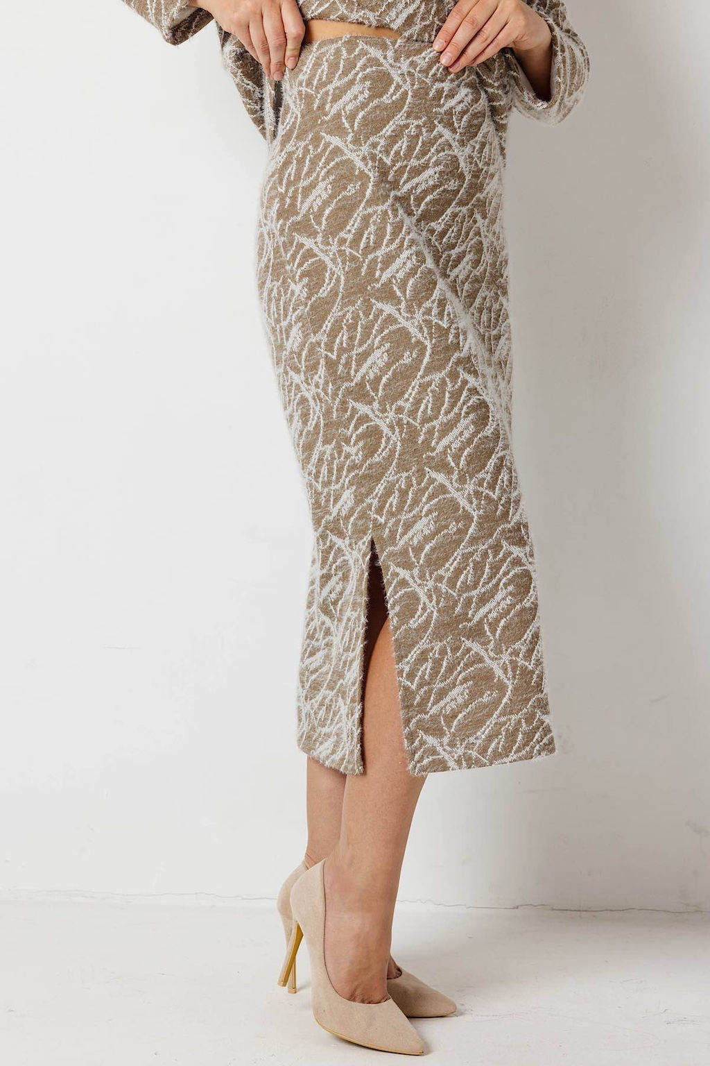 Юбка женская 152/15/Коричневый - Rise фото 2