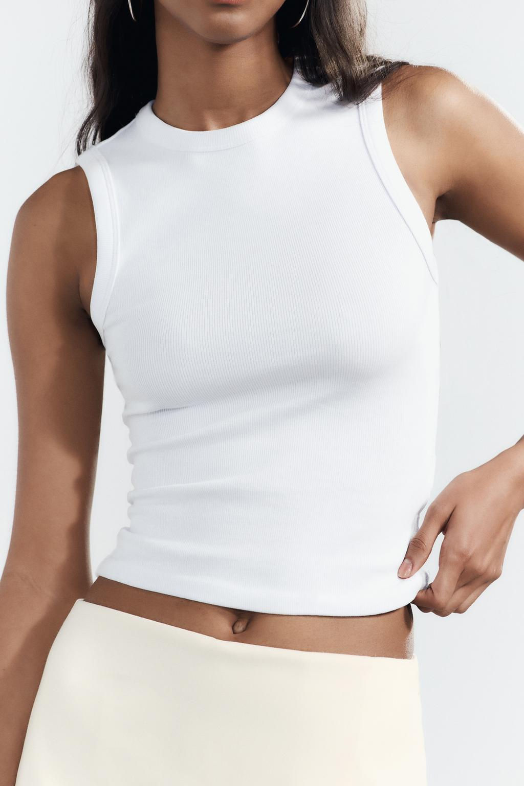 RIBBED TOP - Zara фото 10