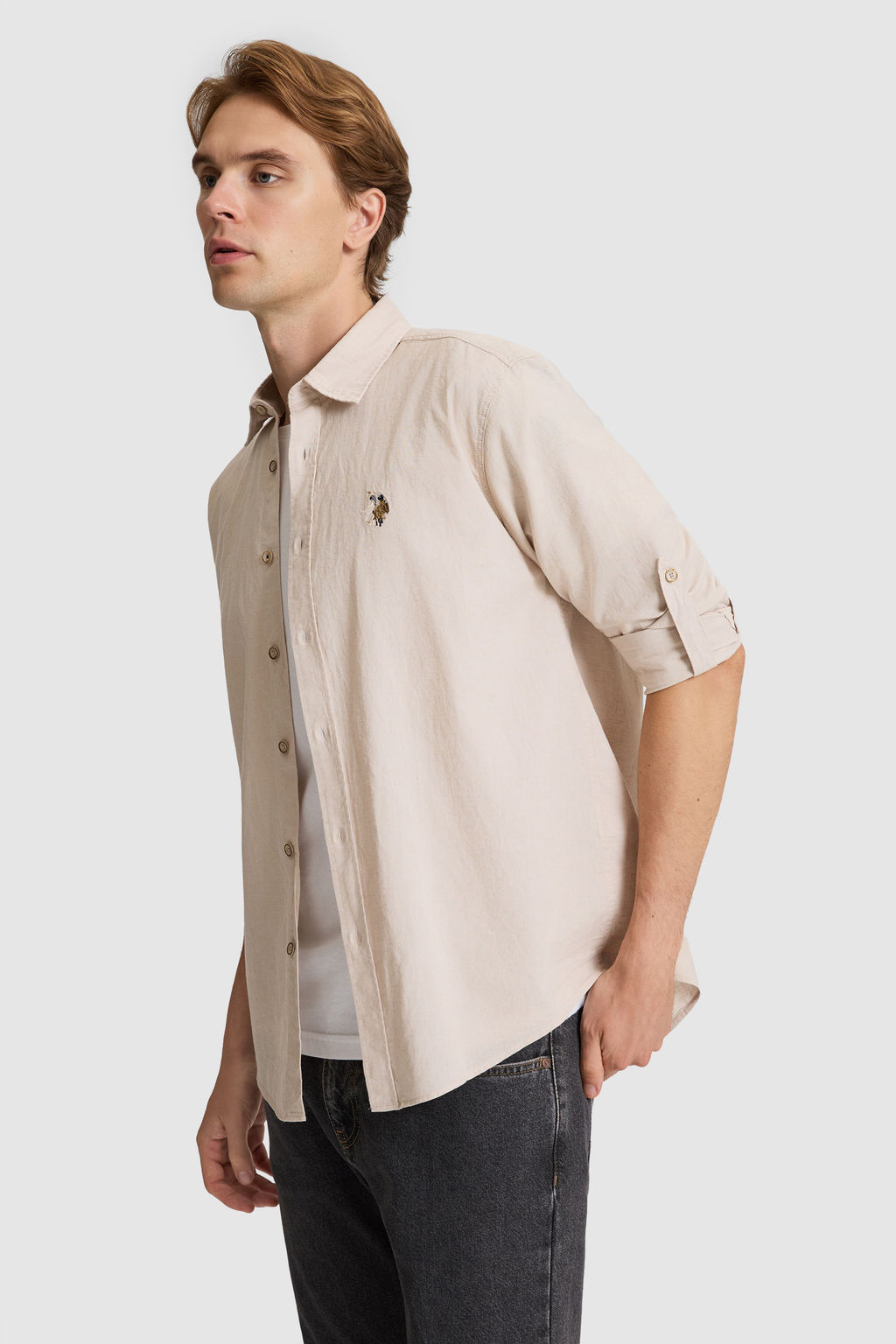 Erkek Ta_ Uzun Kollu Basic G_mlek - U.s. polo assn фото 4