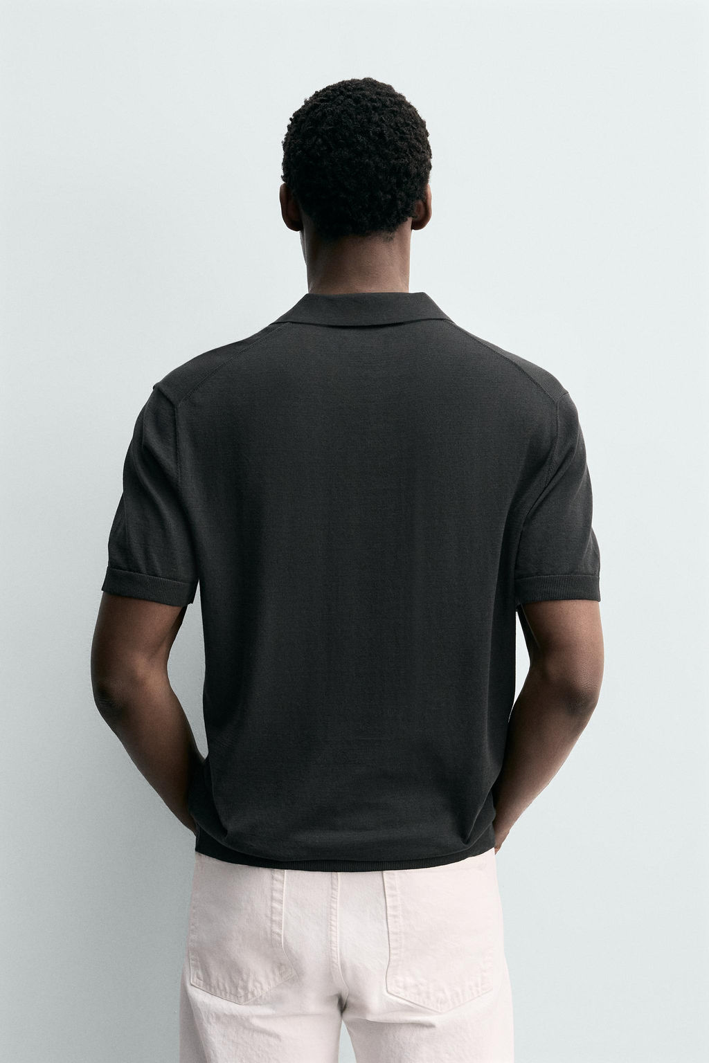 POLO PUNTO REGULAR FIT / Gris Antracita - Zara фото 3