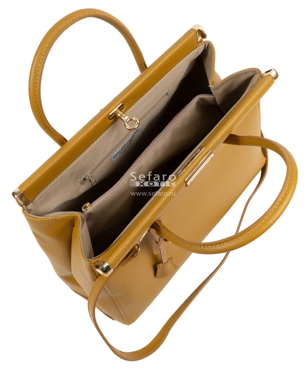 Сумка женская из телячьей кожи