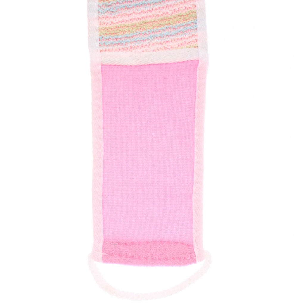 Цена за 2шт. Мочалка для тела "ULTRAMARIN TORONTO", комбинированная, цвет белый, 70*10см