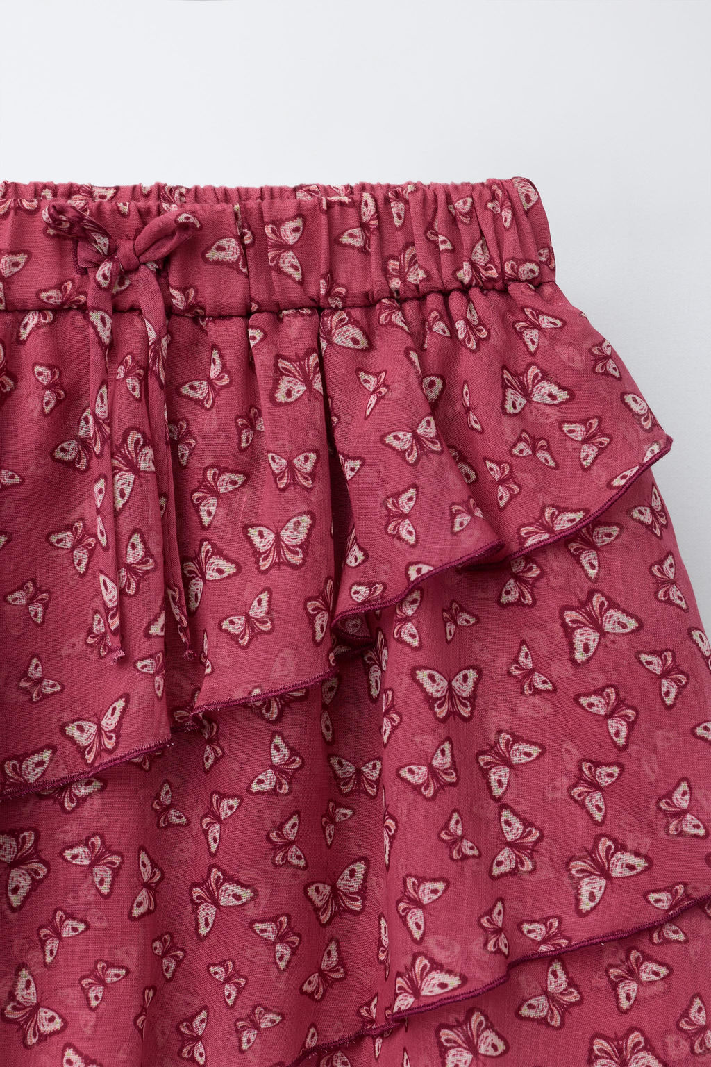BUTTERFLY PRINT BERMUDA SKORT - Zara фото 3
