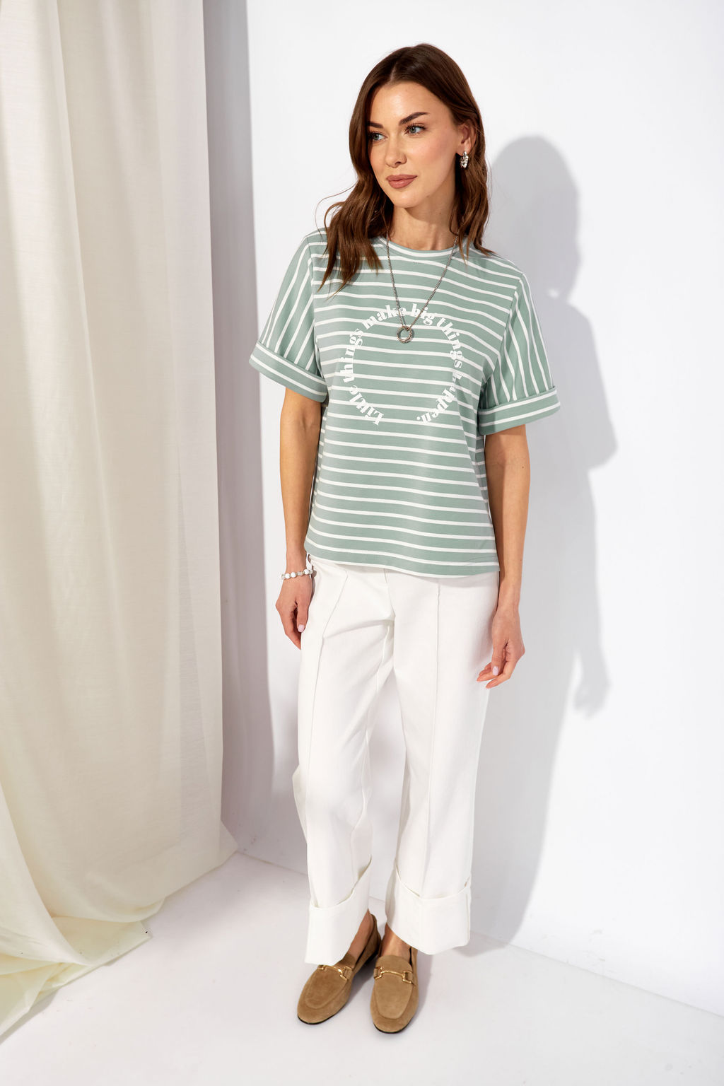 Джемпер 4334 (мята) - Lyushe фото 5