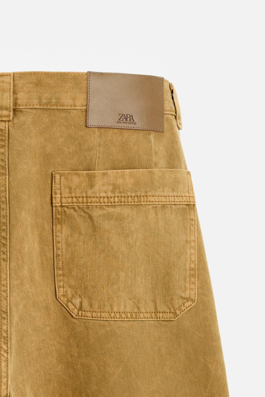 LIMITED EDITION RELAXED FIT JEANS - Zara фото 9