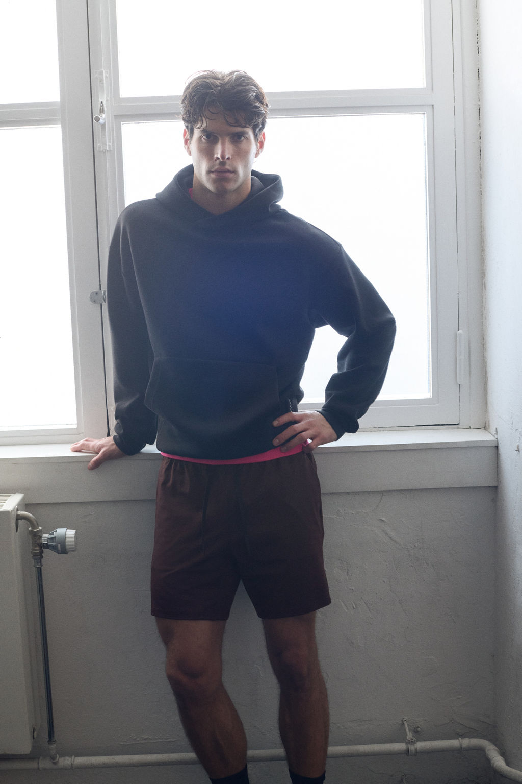 Pantal?n corto de deporte con DryMove - H&m фото 12
