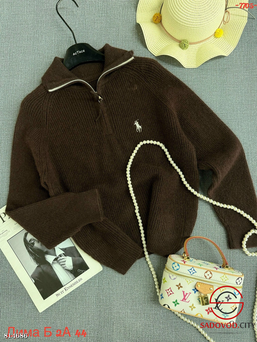 Кофта женская на замке - Bruno фото 4