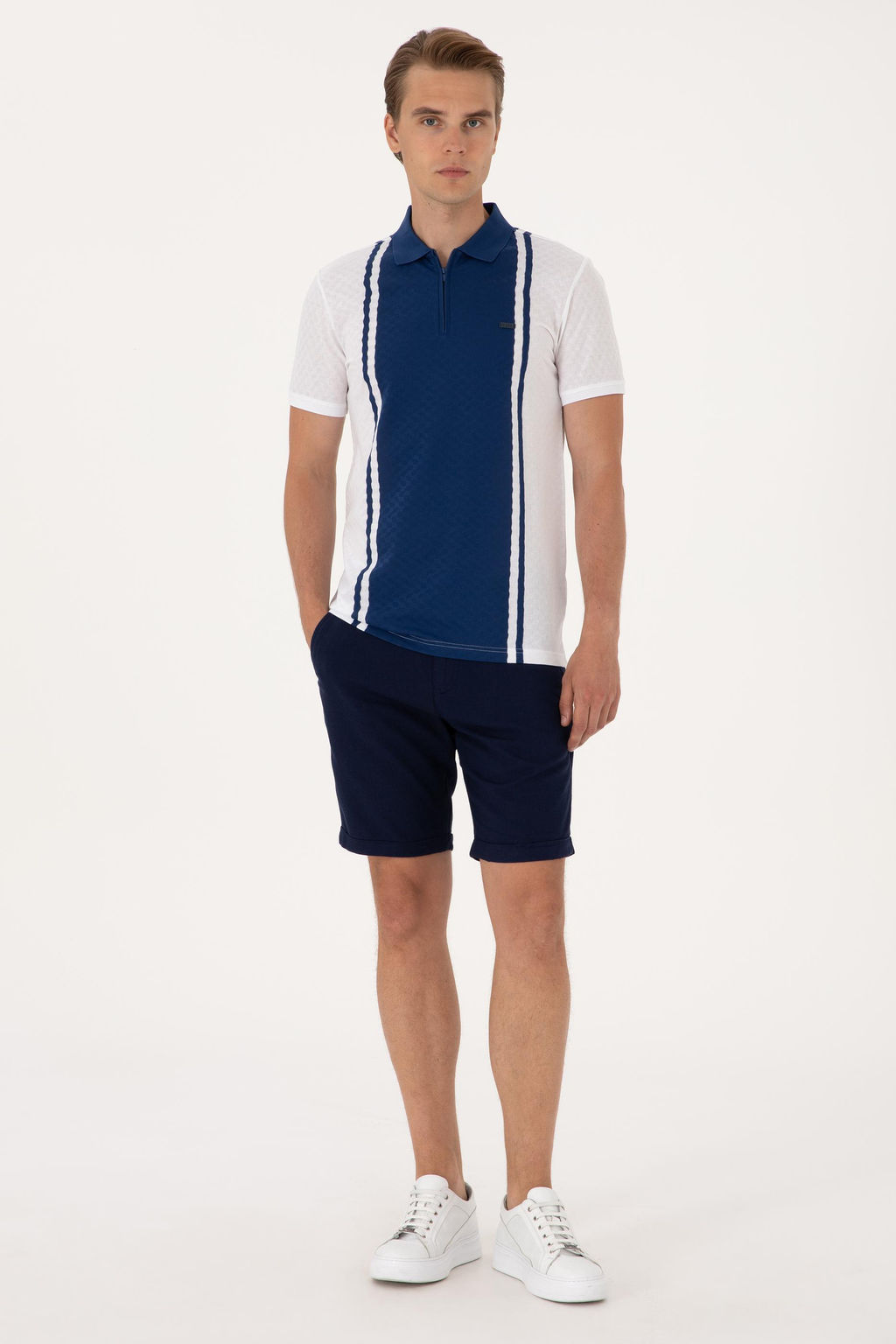 Erkek Lacivert Dokuma _ort