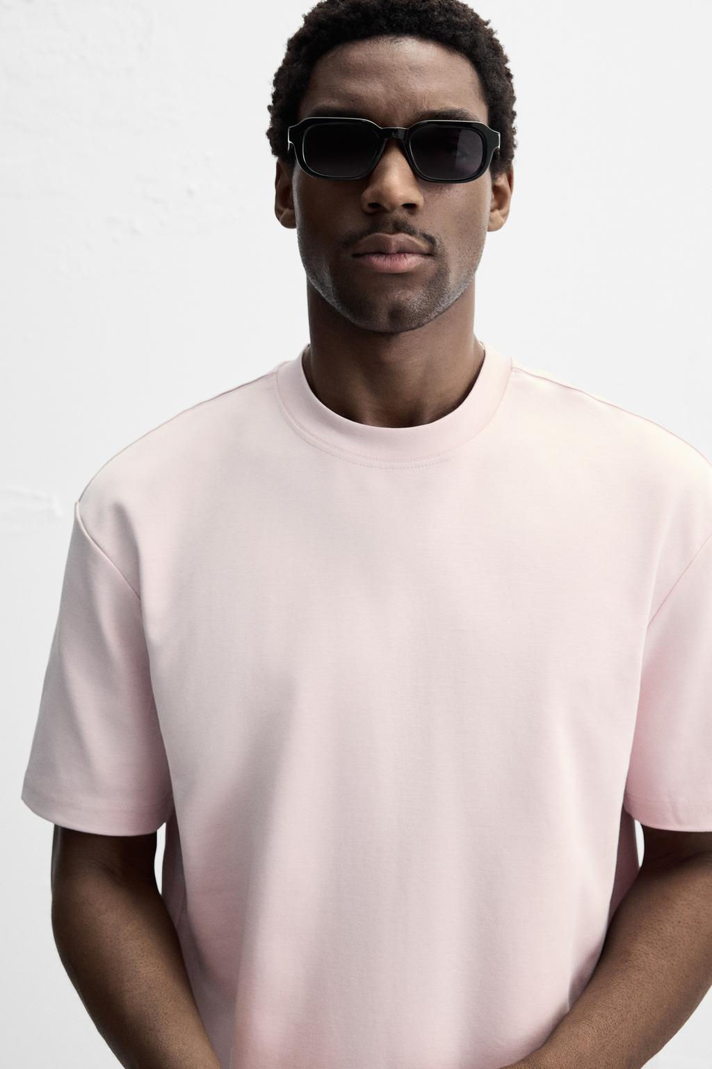 BASIC REGULAR FIT T-SHIRT - Zara фото 30