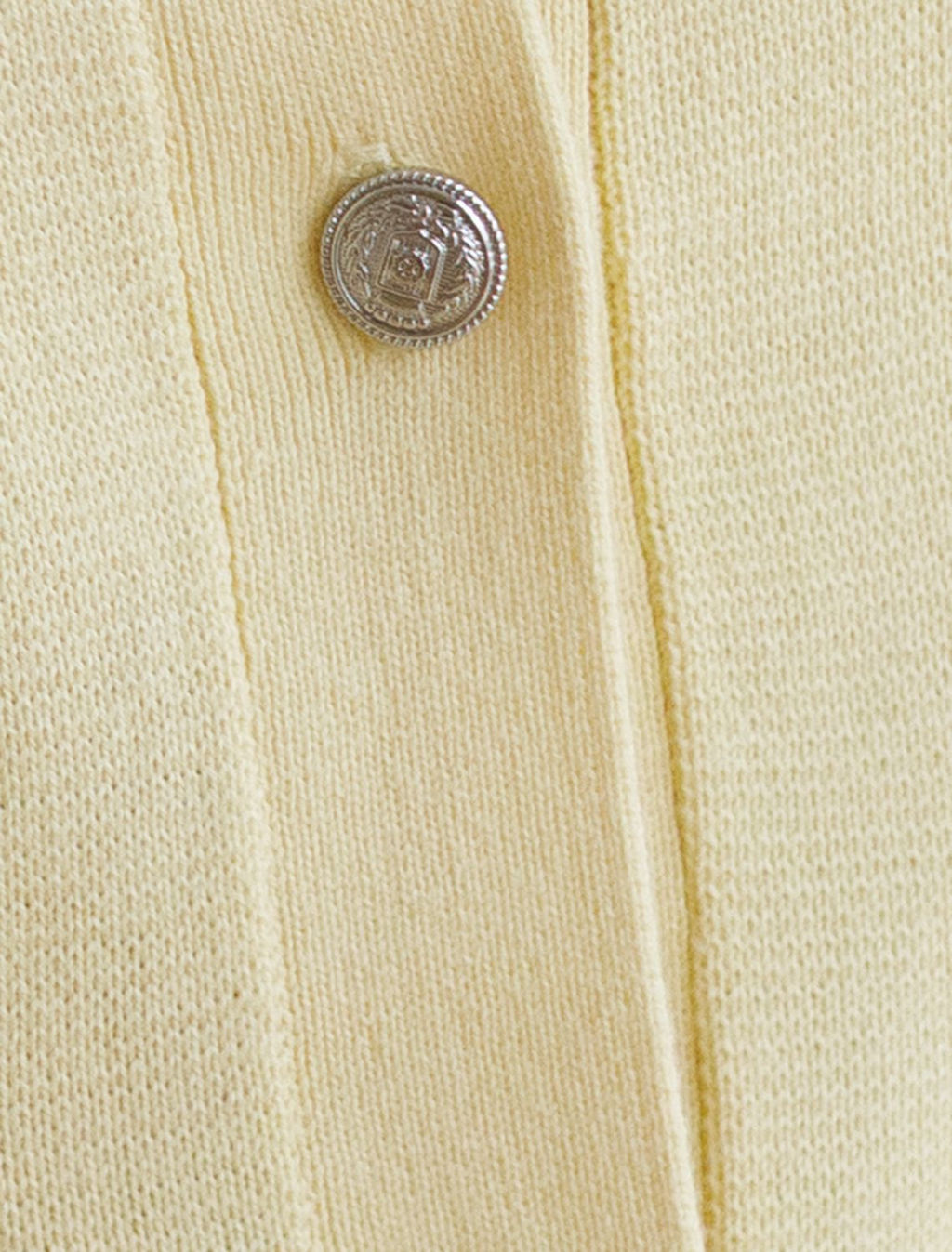 Кардиган c коротким рукавом вязаный из хлопка с акрилом