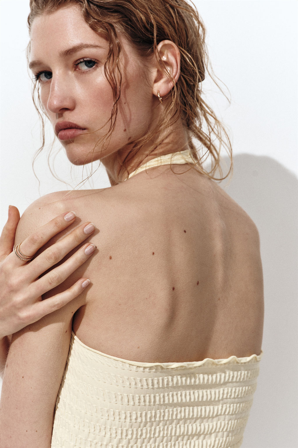 Top halter nido de abeja - H&m фото 6