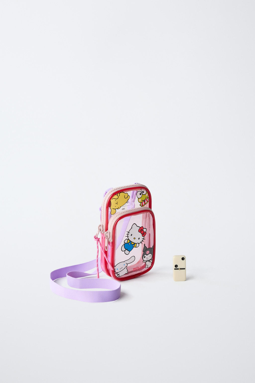 HELLO KITTY AND FRIENDS  SANRIO VINYL MOBILE PHONE HOLDER - Zara фото 6
