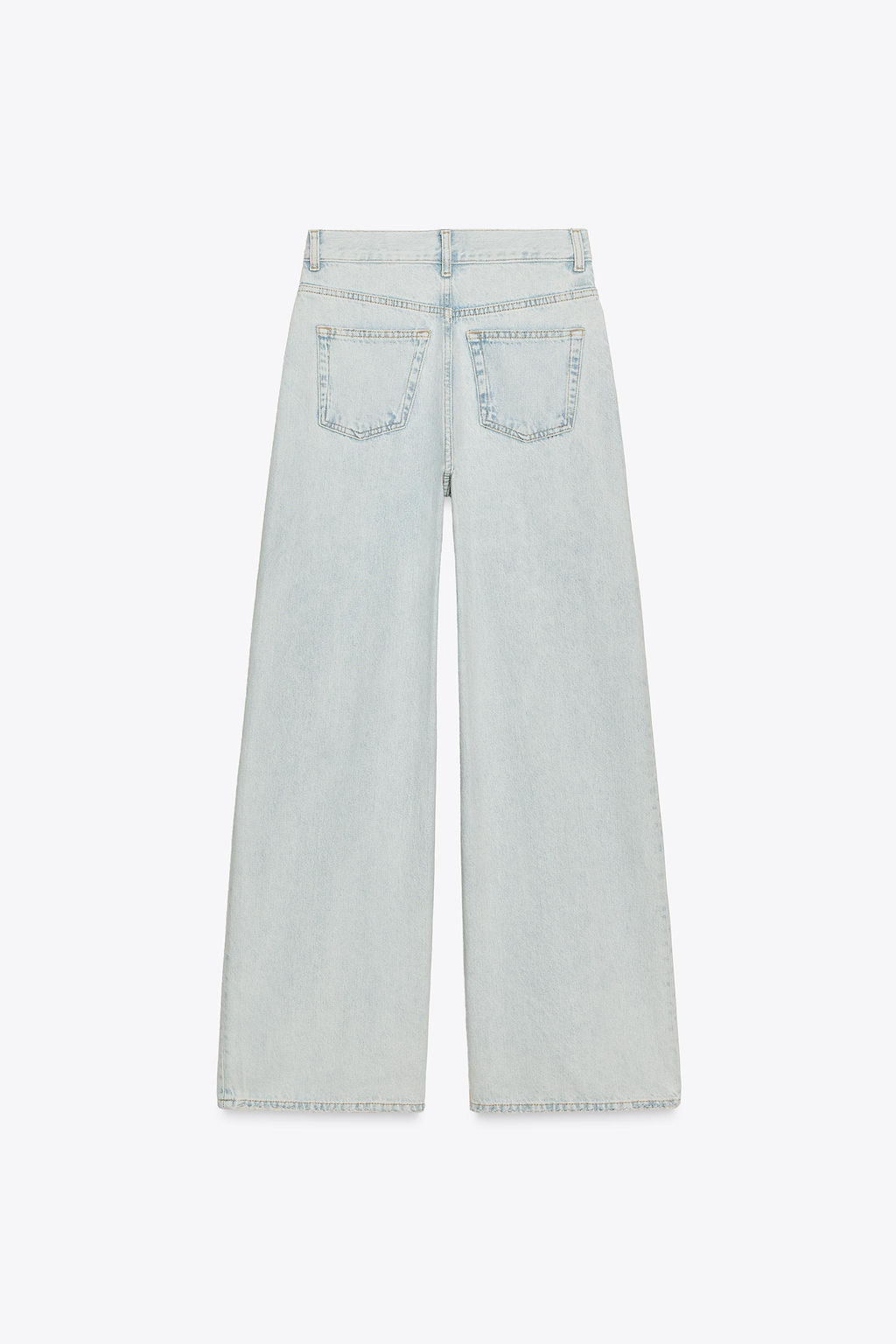 ZW COLLECTION HIGH-WAIST PALAZZO JEANS - Zara фото 13