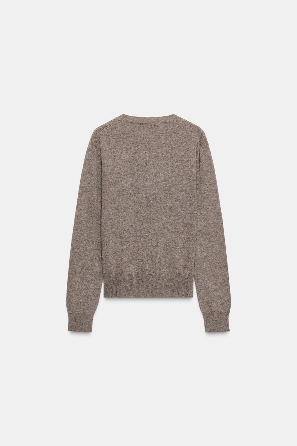 DIAMOND-PATTERN WOOL SWEATER - Zara фото 3