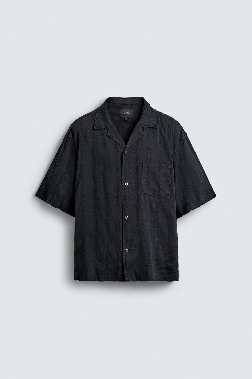 STRIPED JACQUARD SHIRT - Zara фото 7