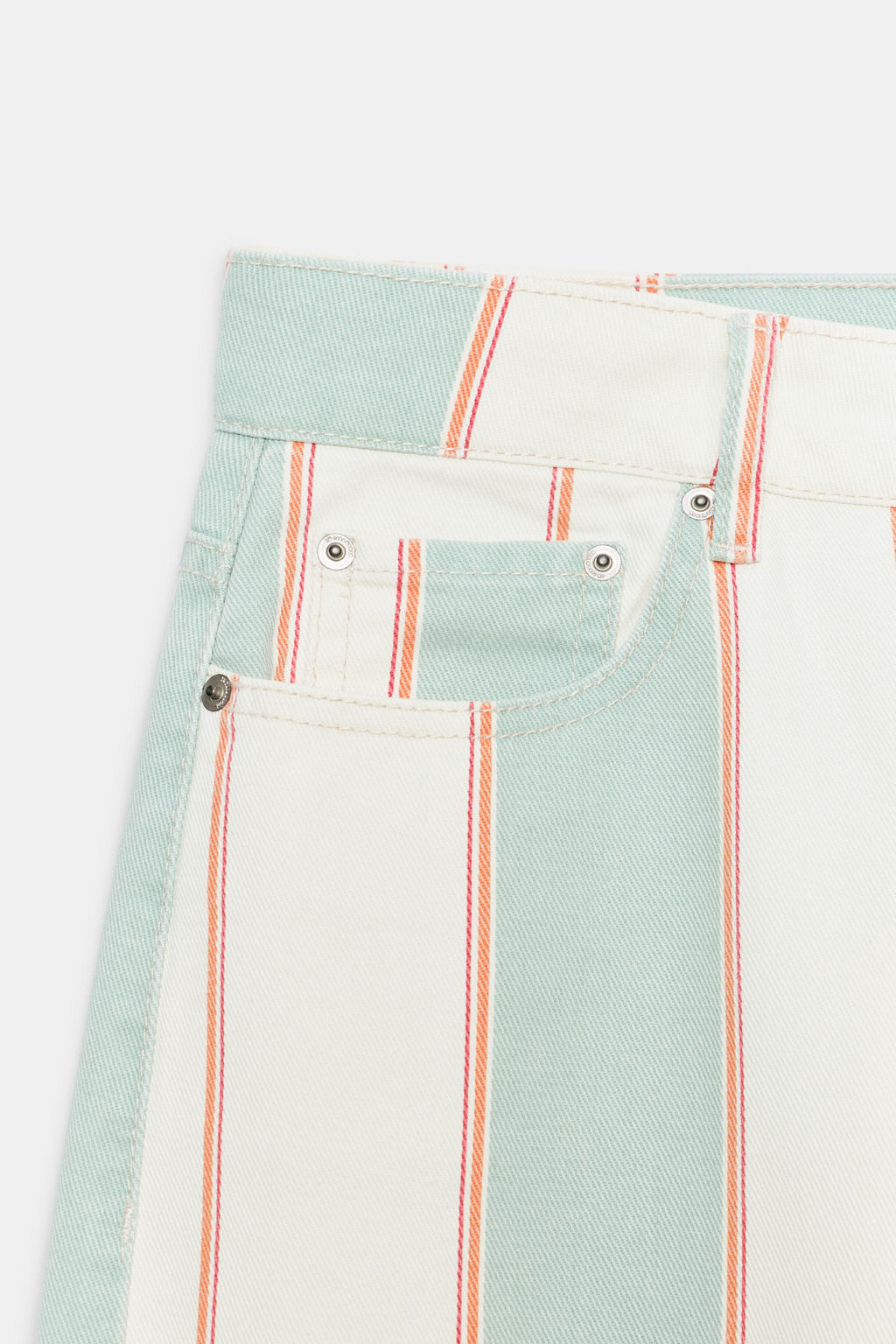 JEANS ZW COLLECTION TAPERED TIRO MEDIO RAYAS / rayas