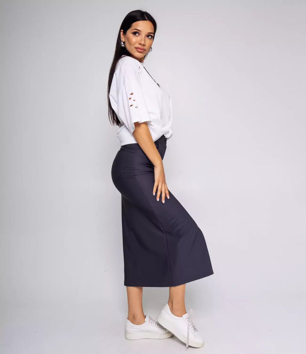 Юбка #БШ2229, графит