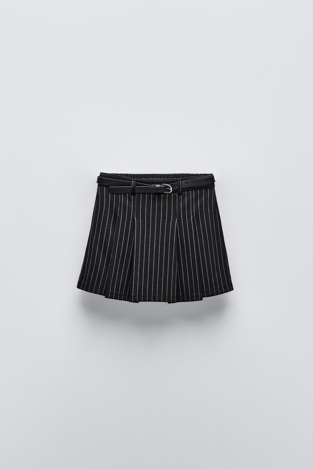 PINSTRIPE BERMUDA SKORT - Zara фото 2