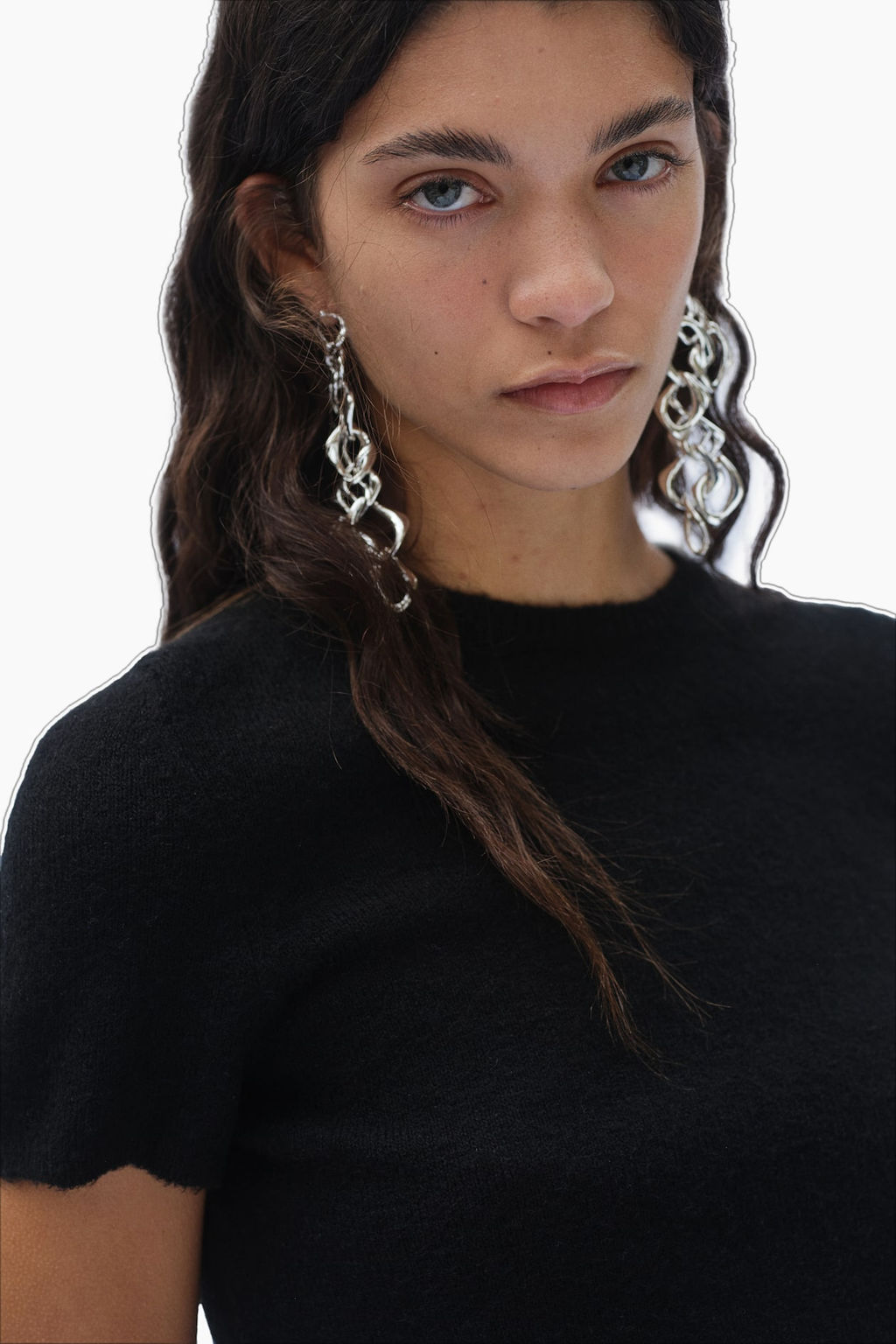 Camiseta de punto fino - H&m фото 3