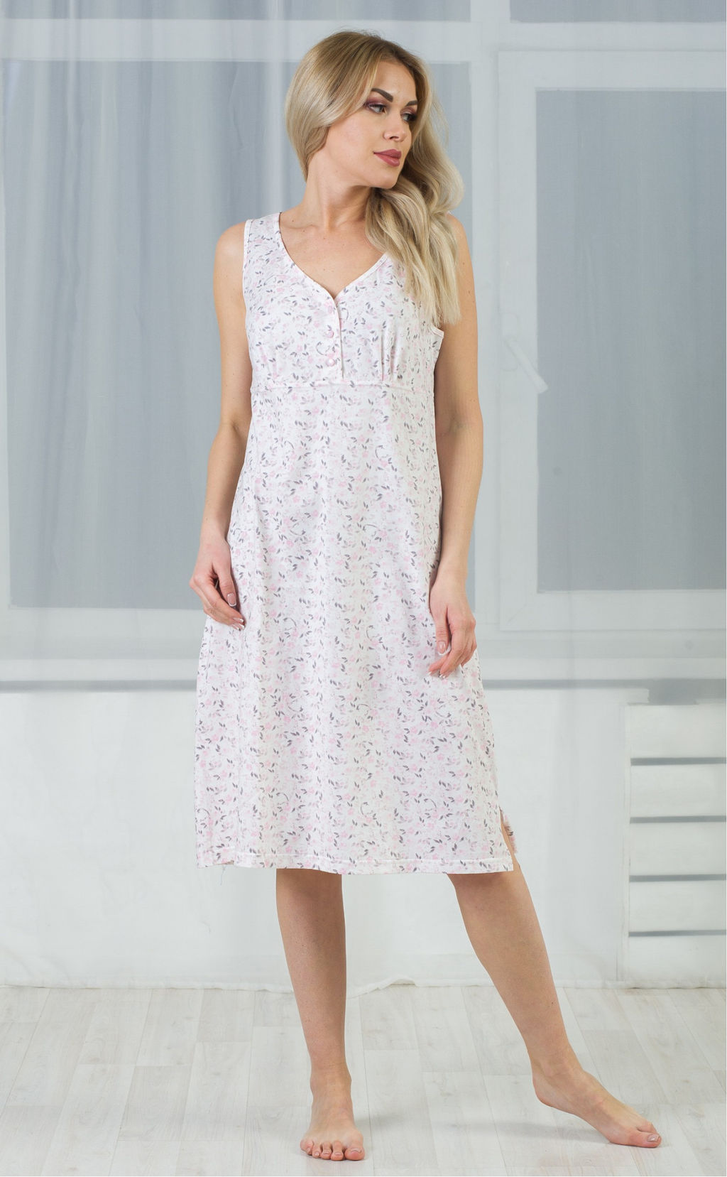 Ночная сорочка Цветущий ананас - Нежка фото 28