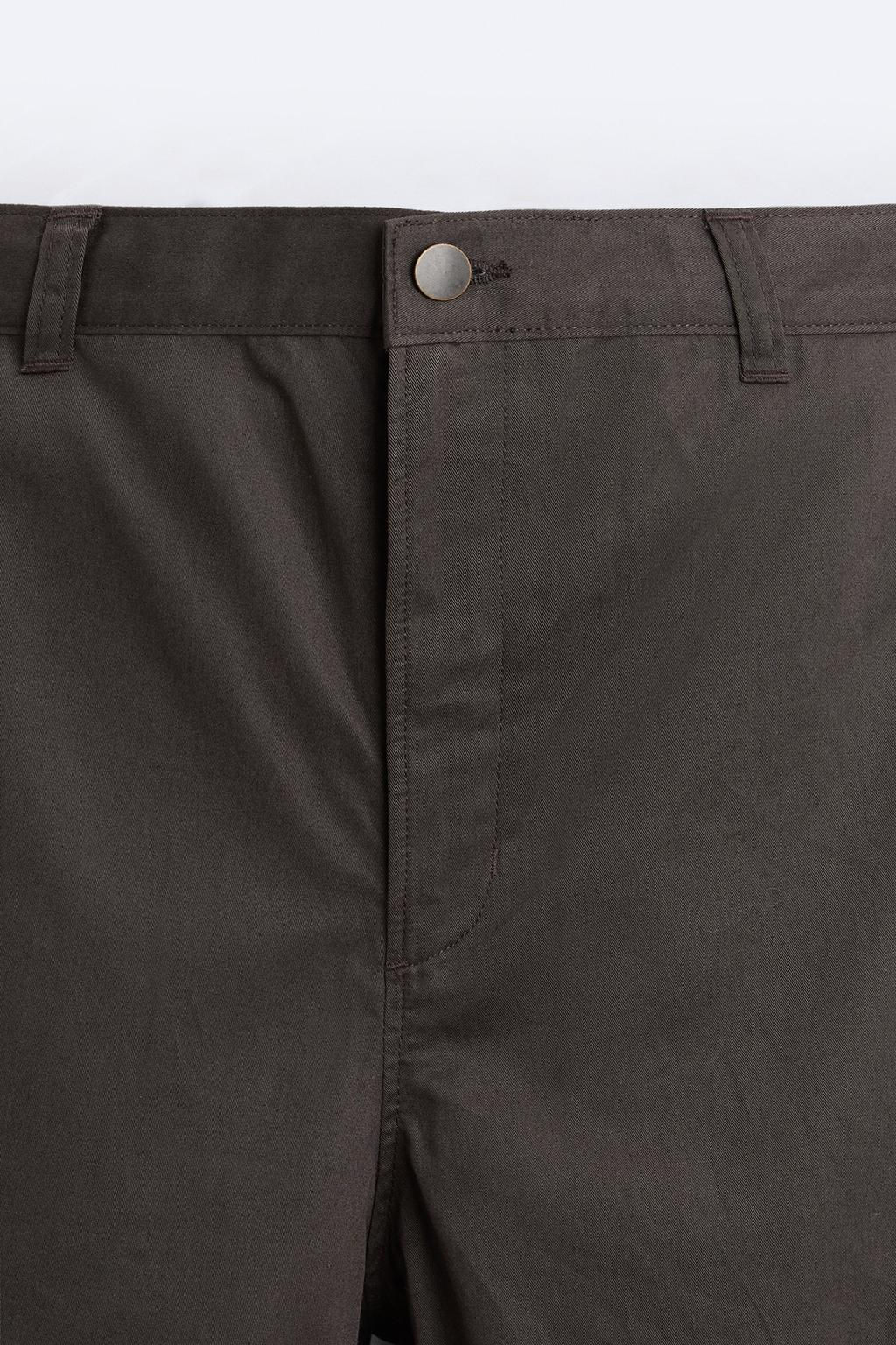 TROUSERS WITH CONTRAST STRIPES - Zara фото 8