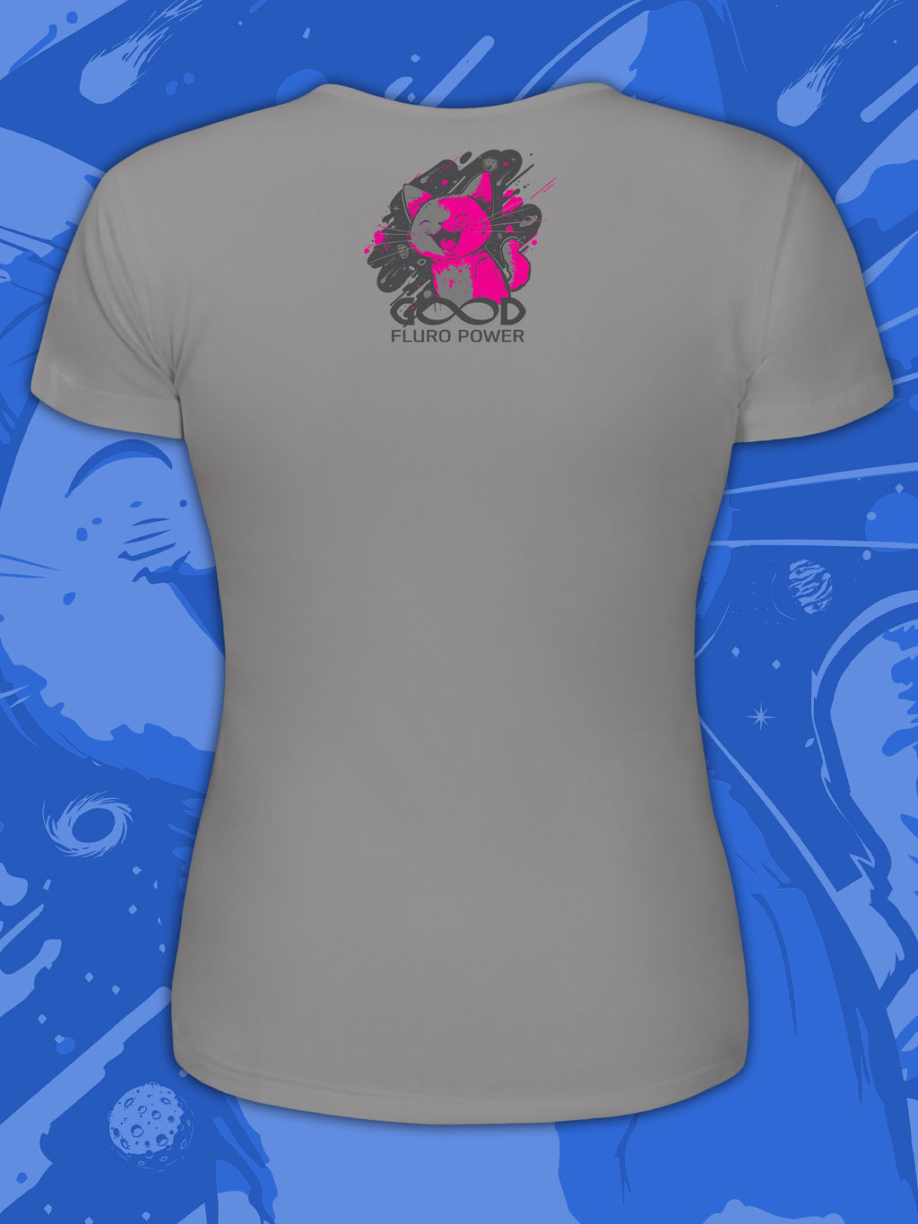 Футболка женская Мяу - Good фото 2