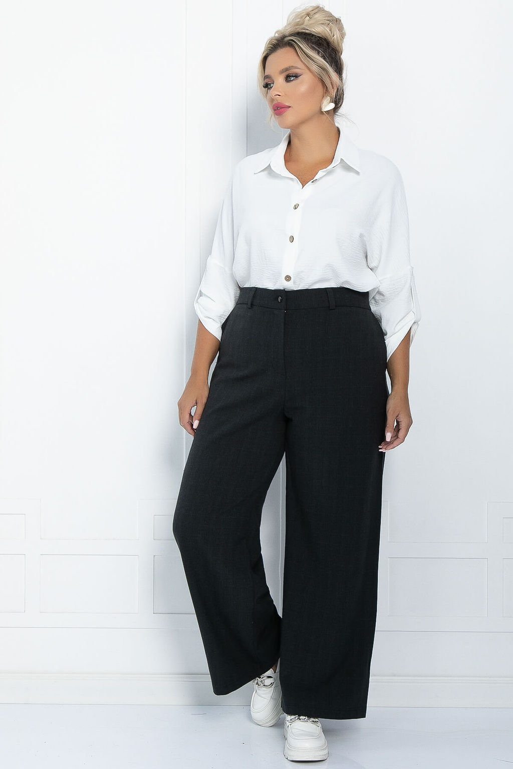 Брюки Искусство (графит) Б11414 - Lt collection фото 6