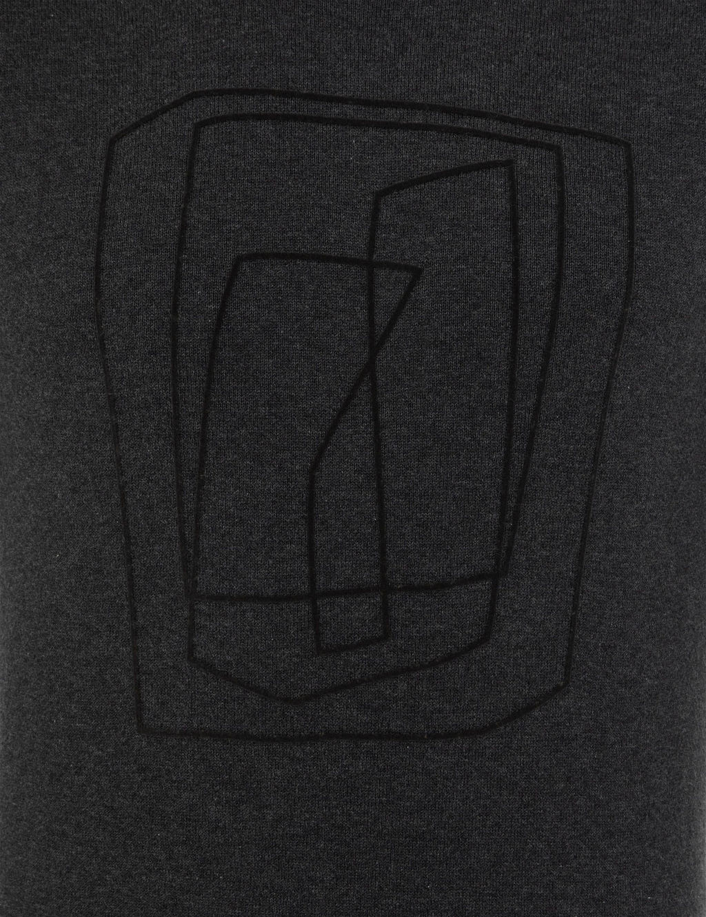 Gri Melanj Slim Fit Bisiklet Yaka Triko Kazak - Pierre cardin фото 6